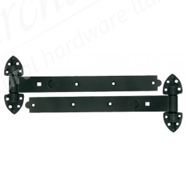 36" Black Reversible Hinges with Cups (pair)