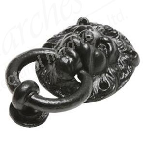 Kirkpatrick - 4" Lion Head Knocker 896 - Black 