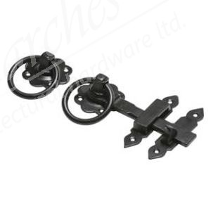 Kirkpatrick - 6" Gate Latch (3258) - Black 