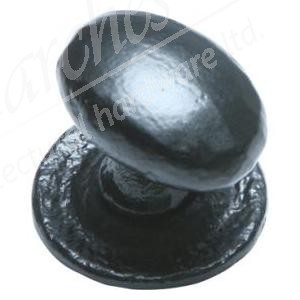 Kirkpatrick - Oval Cupboard Knob 1195 - Black