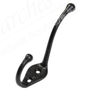 Kirkpatrick Hat & Coat Hook 2378 - Black