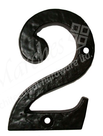 Ludlow Numeral 2 Black