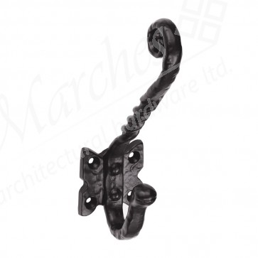 Ludlow - Hat & Coat Hook - Black