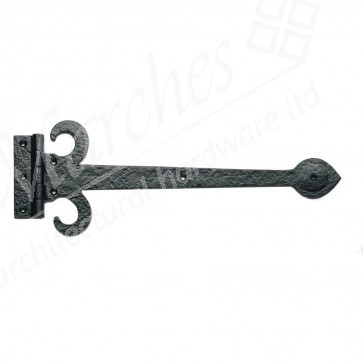 Ludlow - 12" Sword Hinge - Black