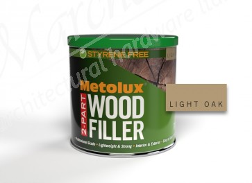 Metolux 2 Part Styrene Free Wood Filler 770ml - Light Oak