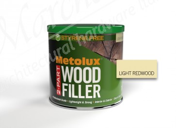 Metolux 2 Part Styrene Free Wood Filler 770ml - Redwood