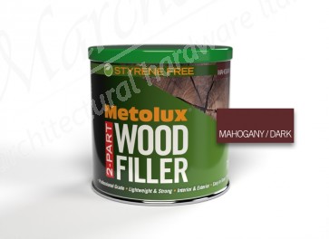 Metolux 2 Part Styrene Free Wood Filler 770ml - Mahogany