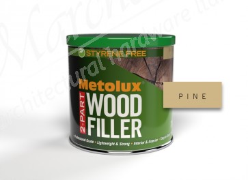 Metolux 2 Part Styrene Free Wood Filler 770ml - Pine
