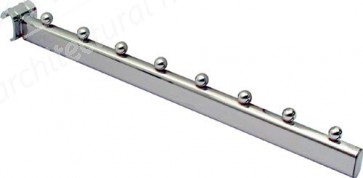 Inclined Clothes Hanger Rail