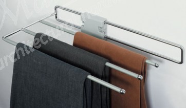 Extending Trouser Rack Pol Chr