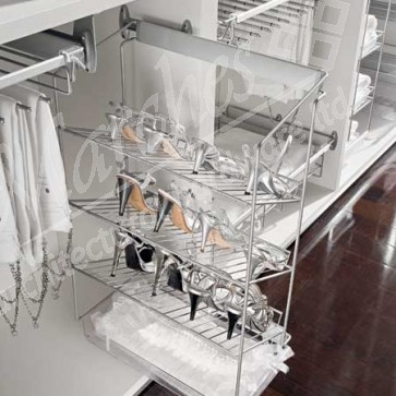 Dream pull-out shoe rack, side mounted