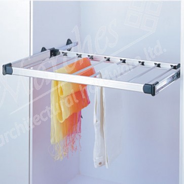 Bedroom pull-out trouser rack