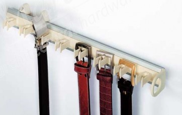 Pull-out belt rack, for 8 belts
