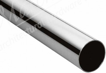 Straight railing tube, ø 38 mm