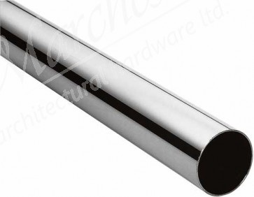 Straight railing tube, ø 25 mm