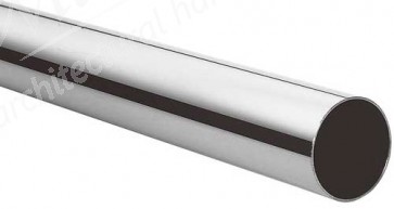 Straight railing tube, ø 38 mm