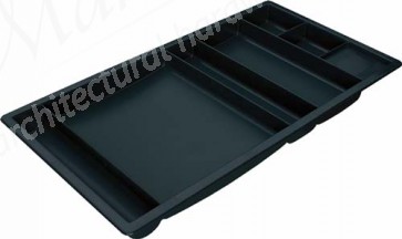 Pencil Tray Plastic Black