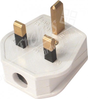 Mains plug, 3 pin