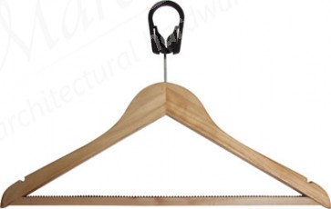 Anti theft coat hanger
