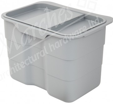 Ninka BioBin Waste Container Grey 4.2L