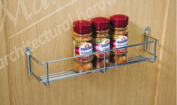 One Tier Spice Rack 400mm cc x 55mm (D) x 60mm (H)