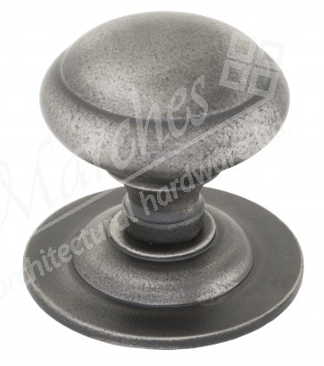 Centre Door Knob - Antique Pewter 