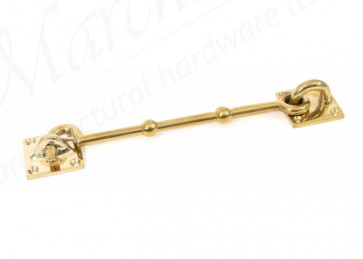 8'' Cabin Hook - Polished Brass 