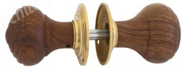 Ringed Knob Set - Rosewood