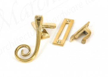 Monkeytail Fastener - Polished Brass 