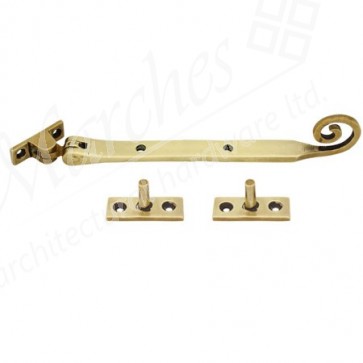 Monkeytail 8'' Stay - Polished Brass 