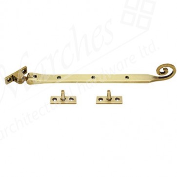 Monkeytail 10'' Stay - Polished Brass 