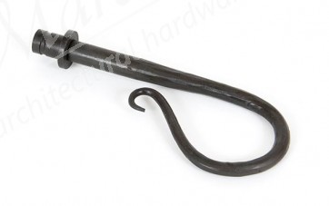 Shepherds Crook Curtain Finial (pair) - Beeswax