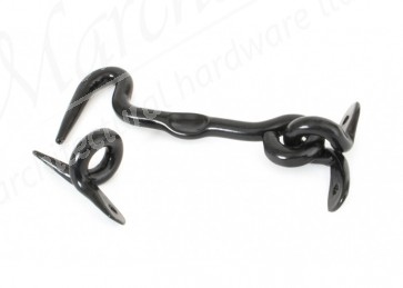 4" Forged Cabin Hook - Black