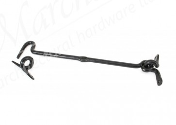 10" Forged Cabin Hook - Black