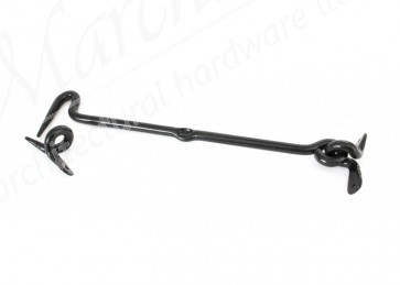 12" Forged Cabin Hook - Black