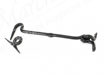 8" Forged Cabin Hook - Black