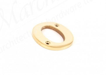 Letter O - Polished Brass