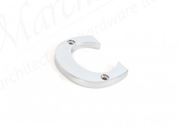 Letter C - Polished Chrome 