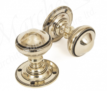 Brockworth Mortice Knob Set - Aged Brass 