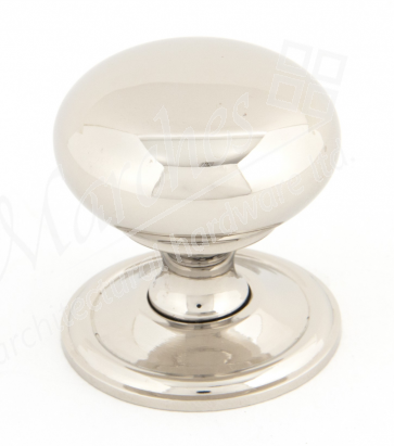 Mushroom Cabinet Knob 38mm - Polished Nickel 