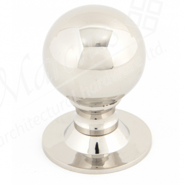 Ball Cabinet Knob 39mm - Polished Nickel