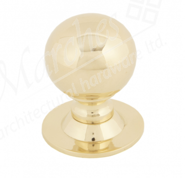 Ball Cabinet Knob 31mm - Polished Brass 