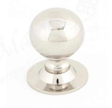 Ball Cabinet Knob 31mm - Polished Nickel
