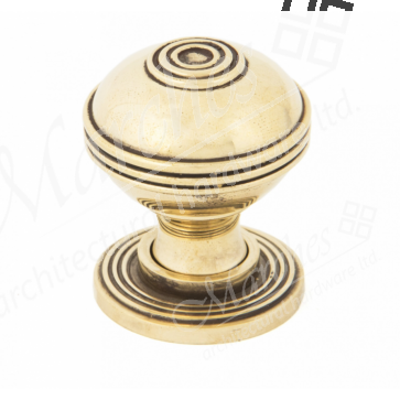 Prestbury Cupboard Knob - Aged Brass
