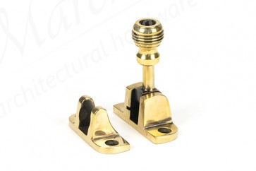 Prestbury Brighton Fastener (Radiused) - Aged Brass