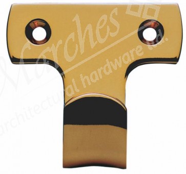 Sash Finger Pull Pol Brass