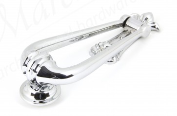 Loop Door Knocker - Polished Chrome