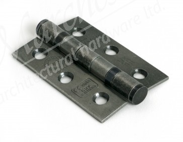 3" Ball Bearing Butt Hinge (Pair) SS - Pewter