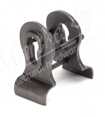 Euro Door Pull 50mm (Back to Back fixings) - Aged Bronze