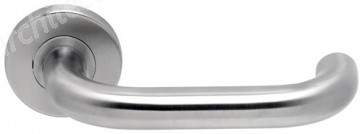 Chase Shaped Lever Handle On Rose